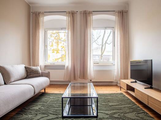 Wohnung zur Miete 1.583 € 2 Zimmer 52 m² 2. Geschoss Boxhagener Straße 114 Friedrichshain Berlin 10245