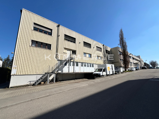 Lagerhalle zur Miete provisionsfrei 1.606 m² Lagerfläche teilbar ab 1.606,3 m² Neuhausen auf den Fildern 73765