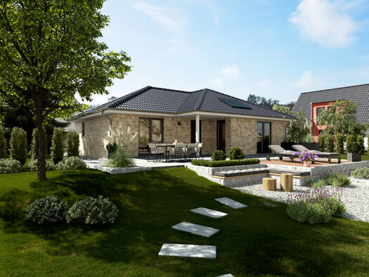 Bungalow zum Kauf provisionsfrei 386.150 € 3 Zimmer 108 m² 650 m² Grundstück Vlotho 32602