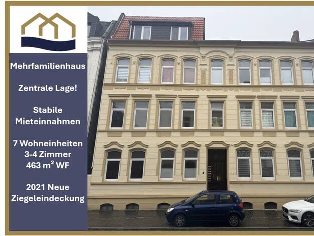 Mehrfamilienhaus zum Kauf 479.000 € 456 m² 366 m² Grundstück Börsenstraße 116 Bant Wilhelmshaven 26382