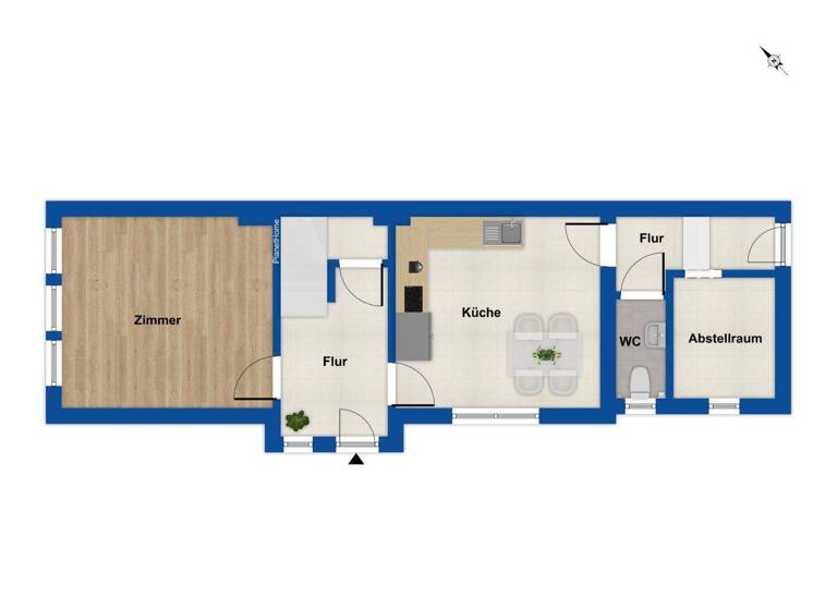 Doppelhaushälfte zum Kauf 159.000 € 3 Zimmer 71,8 m² 234 m² Grundstück Resse Gelsenkirchen 45892