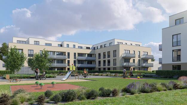 Wohnung zur Miete - Neubau 850 € 2,5 Zimmer 62 m² EG Anna-Seghers-Straße 12 Innenstadt Brühl 50321
