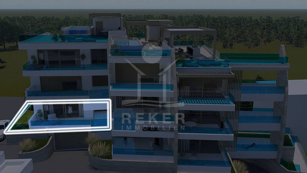 Wohnung zum Kauf - Erstbezug 780.000 € 4 Zimmer 110 m² EG Sibenik 22000