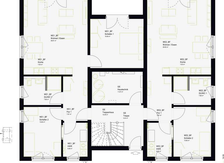 Haus zum Kauf 941.349 € 10 Zimmer 325 m² 700 m² Grundstück Mascherode Braunschweig 38126