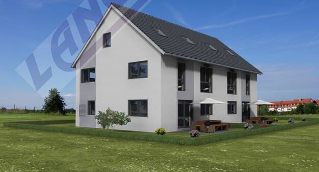 Doppelhaushälfte zum Kauf - Neubau provisionsfrei 435.500 € 5 Zimmer 152,7 m² 400 m² Grundstück frei ab 01.10.2026 Büchenbach Erlangen 91056