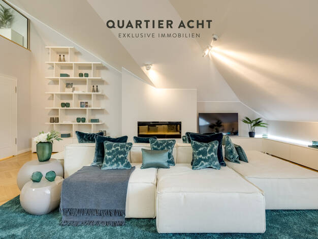 Maisonette zur Miete 7.411 € 2,5 Zimmer 164,7 m² 6. Geschoss Altstadt-Lehel München / Altstadt 80539