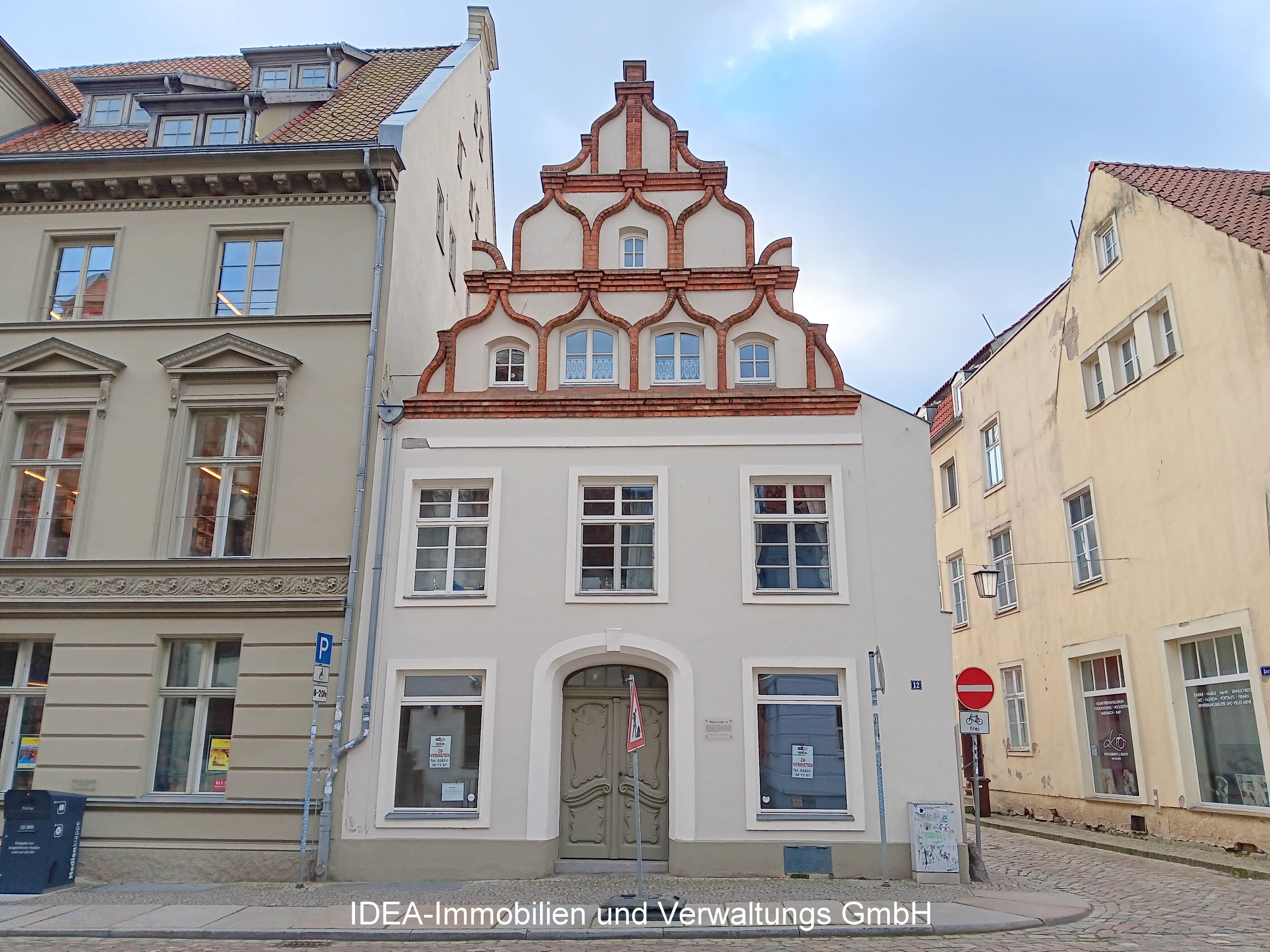 Bürofläche zur Miete 650 € 3 Zimmer 66,1 m²<br/>Bürofläche Badenstraße Altstadt Stralsund 18439