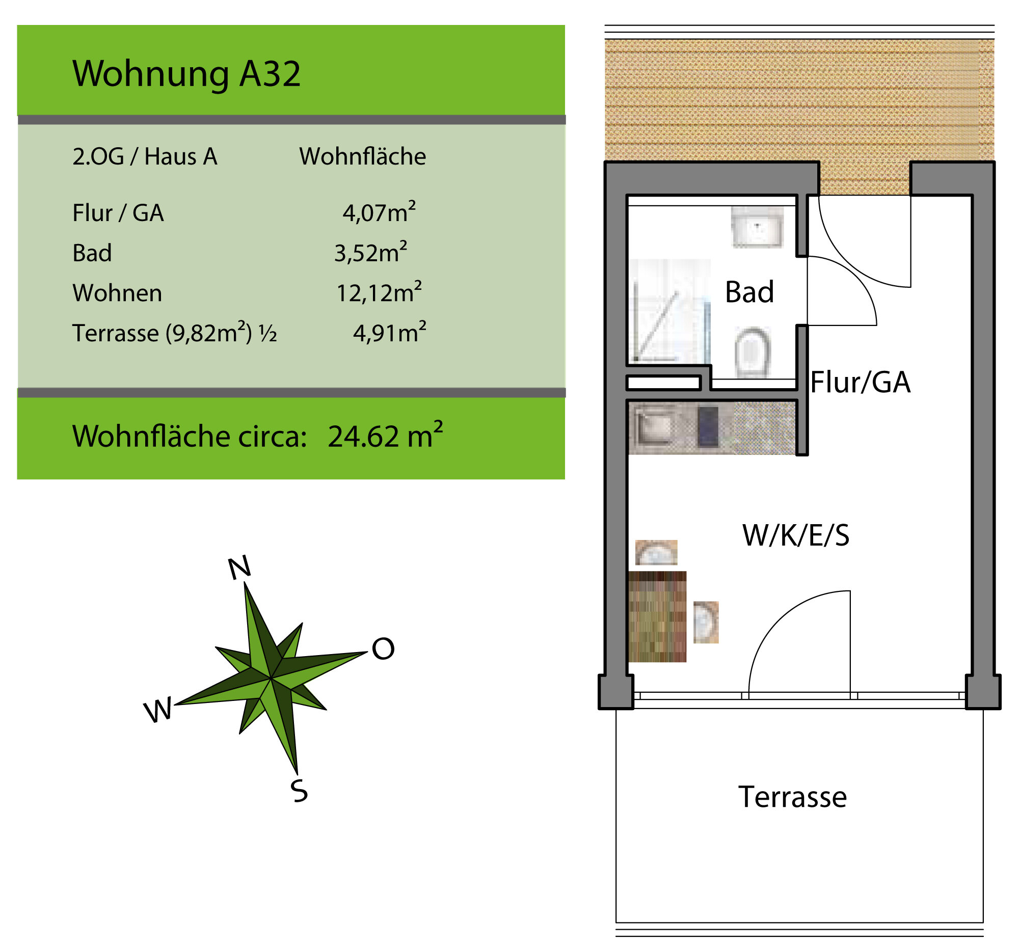 Wohnung zum Kauf provisionsfrei 139.800 € 1 Zimmer 24,6 m²<br/>Wohnfläche Augustinviertel Ingolstadt 85053