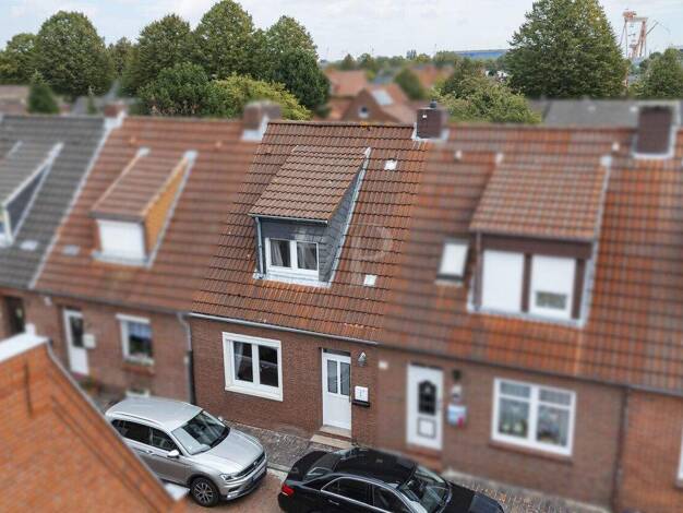 Reihenmittelhaus zum Kauf 119.900 € 4 Zimmer 97,1 m² 126 m² Grundstück Port Arthur/Transvaal Emden 26723