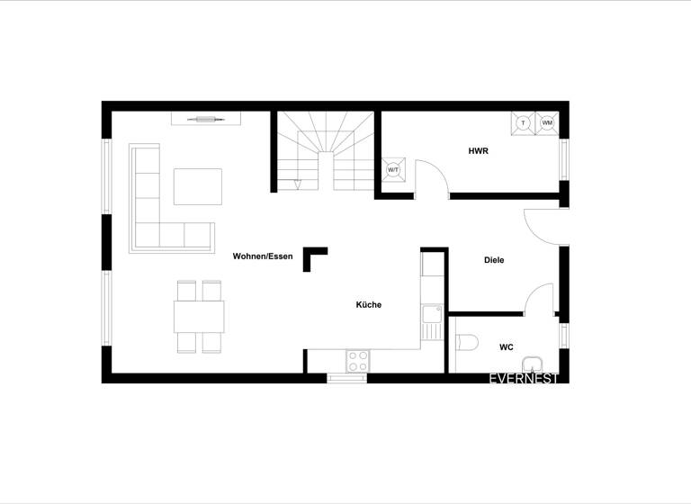 Doppelhaushälfte zum Kauf - Erstbezug 469.000 € 4 Zimmer 124 m² 376 m² Grundstück Methler Kamen 59174