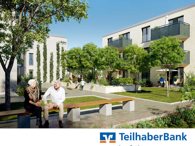 Wohnung zum Kauf - Erstbezug provisionsfrei 438.200 € 2 Zimmer 58,7 m² EG Großreuth b Schweinau Nürnberg 90431