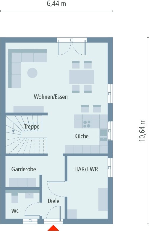 Doppelhaushälfte zum Kauf provisionsfrei 560.000 € 4 Zimmer 107,6 m²<br/>Wohnfläche 350 m²<br/>Grundstück Schnürpflingen Schnürpflingen 89194