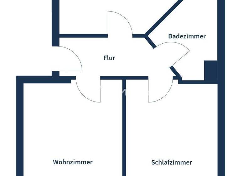 Wohnung zum Kauf 89.000 € 2 Zimmer 62 m² EG Herne-Mitte Herne 44623