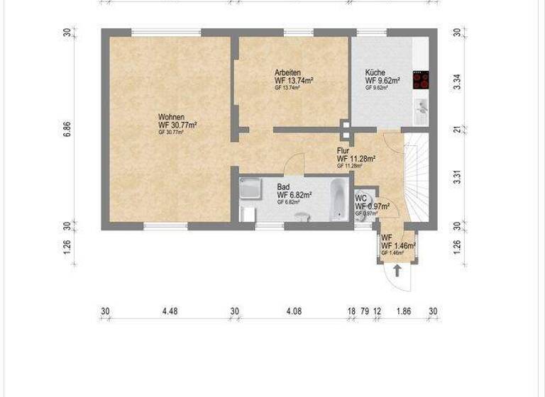 Einfamilienhaus zum Kauf 149.000 € 5 Zimmer 120 m² 1.055 m² Grundstück Bardowick 21357