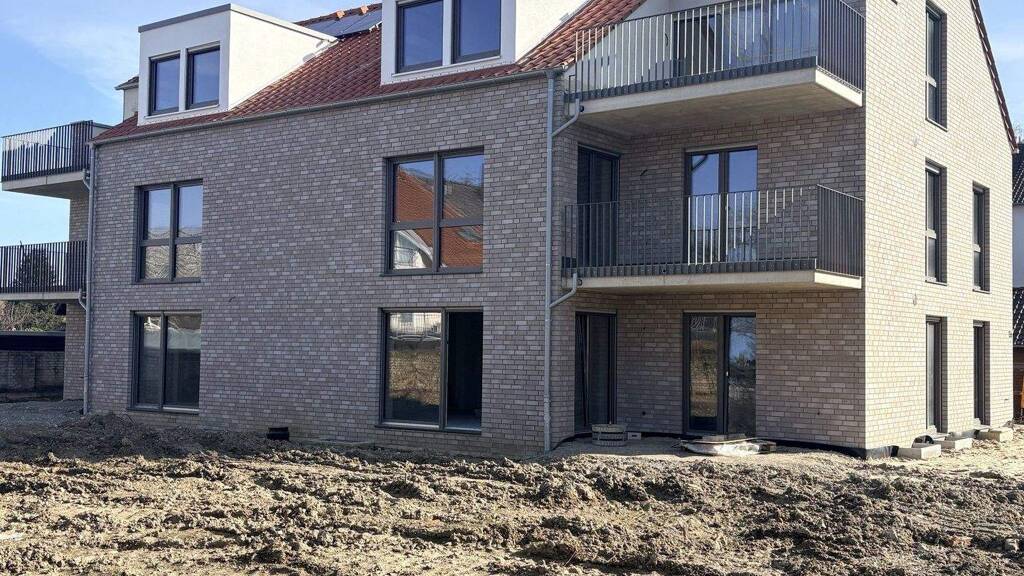 Bereits im Rohbau erstellte Neubau Erdgeschoss ETW in Bielefeld Mitte - in Nähe der Stauteiche