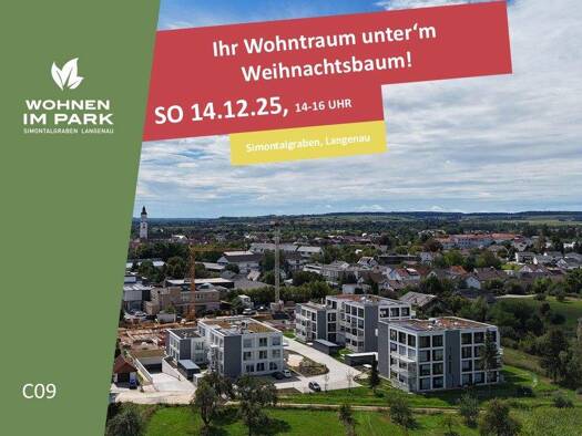 Wohnung zum Kauf - Neubau provisionsfrei 476.900 € 3 Zimmer 91,6 m² 1. Geschoss Am Simontalgraben 23 Langenau 89129