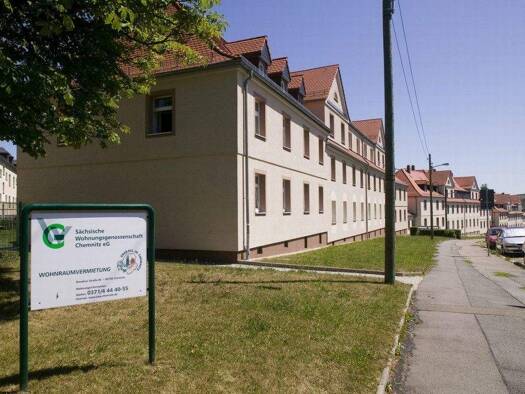 Wohnung zur Miete 324 € 2 Zimmer 49,2 m² 2. Geschoss Max-Saupe-Str. 26 Ebersdorf Chemnitz 09131