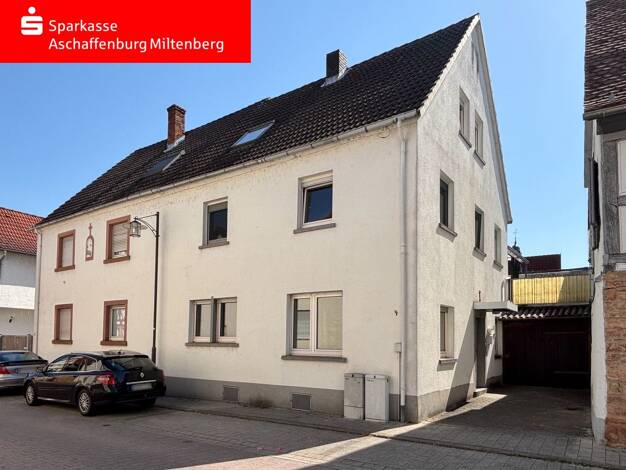 Doppelhaushälfte zum Kauf 75.000 € 5 Zimmer 109 m² 126 m² Grundstück frei ab sofort Großwallstadt 63868