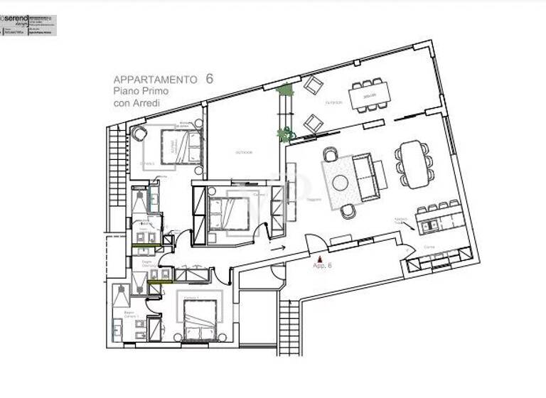 Penthouse zum Kauf 1.200.000 € 6 Zimmer 200 m² 3. Geschoss Via Fresi snc Cannigione 07021
