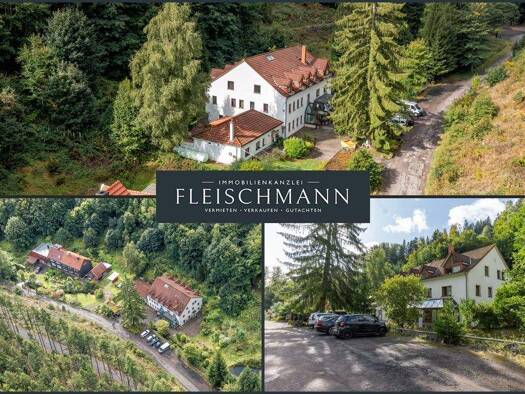 Hotel zum Kauf provisionsfrei 520.000 € 22 Zimmer 30 Betten 223,1 m² Gastrofläche 4.887 m² Grundstück Spitterstr. 25 Tambach-Dietharz 99897