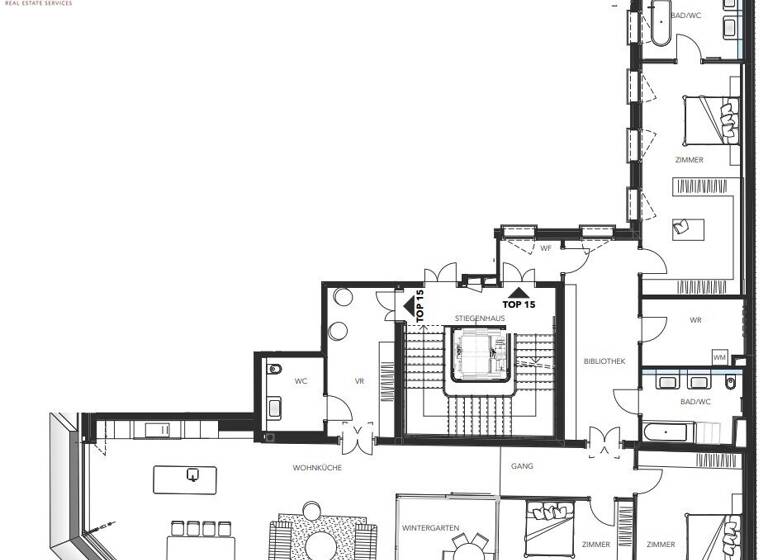 Wohnung zum Kauf - Erstbezug 7.100.000 € 6 Zimmer 266 m² Wien 1010