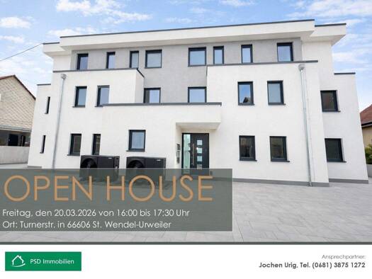 Studio zum Kauf provisionsfrei 204.687 € 2 Zimmer 54,2 m² Urweiler St. Wendel 66606