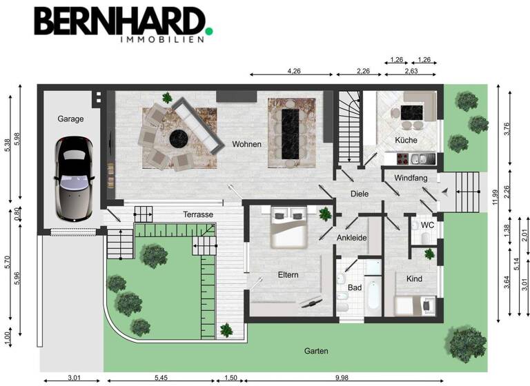 Bungalow zum Kauf 650.000 € 6 Zimmer 233 m² 370 m² Grundstück frei ab 01.06.2026 Hamm-Mitte Hamm 59063