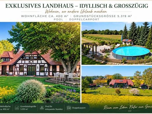 Mehrfamilienhaus zum Kauf 2.000.000 € 20 Zimmer 400 m² 5.319 m² Grundstück Teschenhagen Sehlen 18528