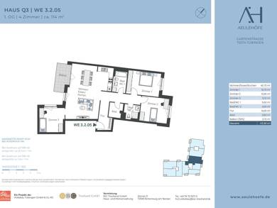 Wohnung zur Miete 1.759 € 4 Zimmer 114 m² 3 Geschosse Gartenstraße 221 Innenstadt Tübingen 72074