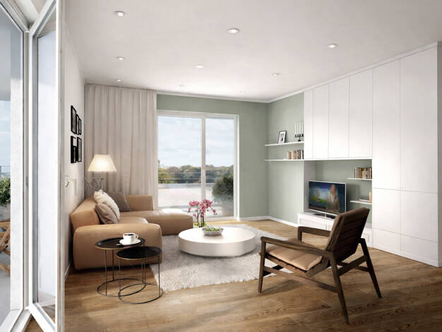 Wohnung zum Kauf provisionsfrei 309.000 € 1,5 Zimmer 54,4 m² 2. Geschoss Lottbek Ammersbek 22949