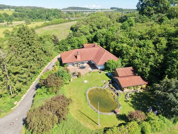 Einfamilienhaus zum Kauf 465.000 € 3 Zimmer 165 m² 2.802 m² Grundstück Meschenbach Untersiemau 96253