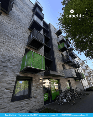 Wohnung zur Miete Wohnen auf Zeit 765 € 1 Zimmer 45,5 m² frei ab 01.06.2025 Merziger Straße 19 a/b Derendorf Düsseldorf 40476