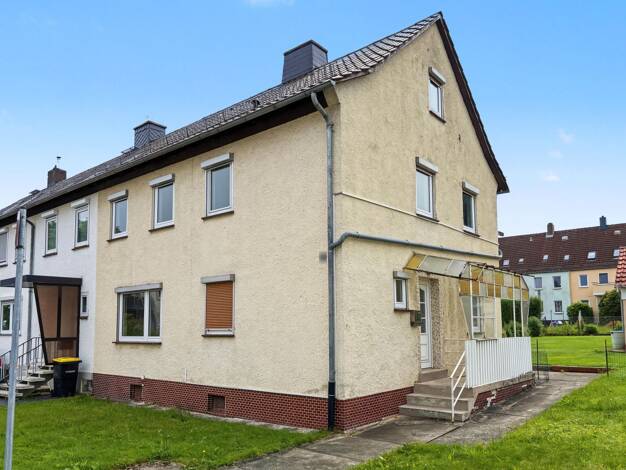 Reihenendhaus zum Kauf 218.000 € 5 Zimmer 102 m² 497 m² Grundstück Ochshausen Lohfelden 34253