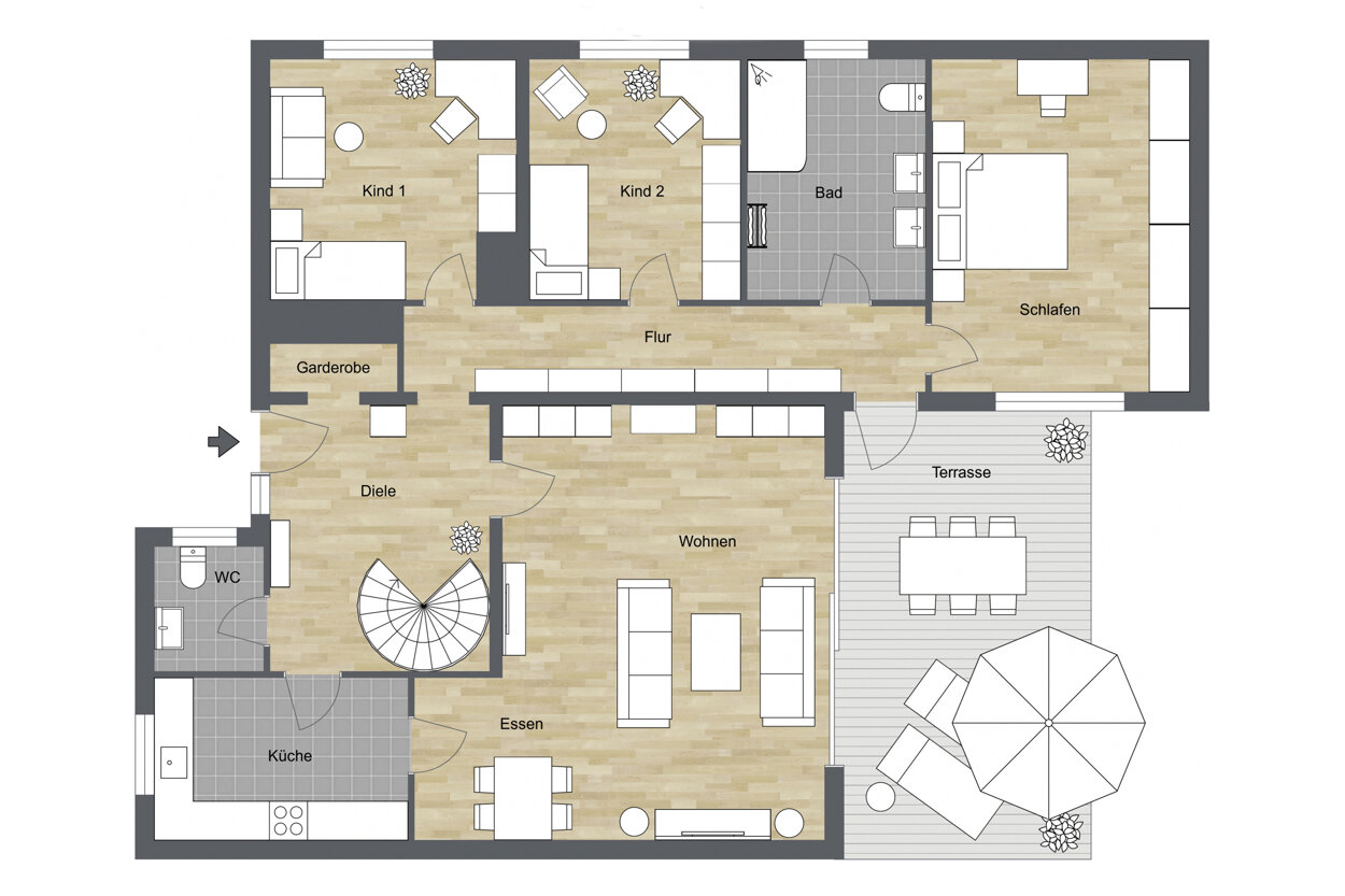 Bungalow zum Kauf 365.000 € 4 Zimmer 114,9 m²<br/>Wohnfläche 391,1 m²<br/>Grundstück Gütersloh Gütersloh 33330