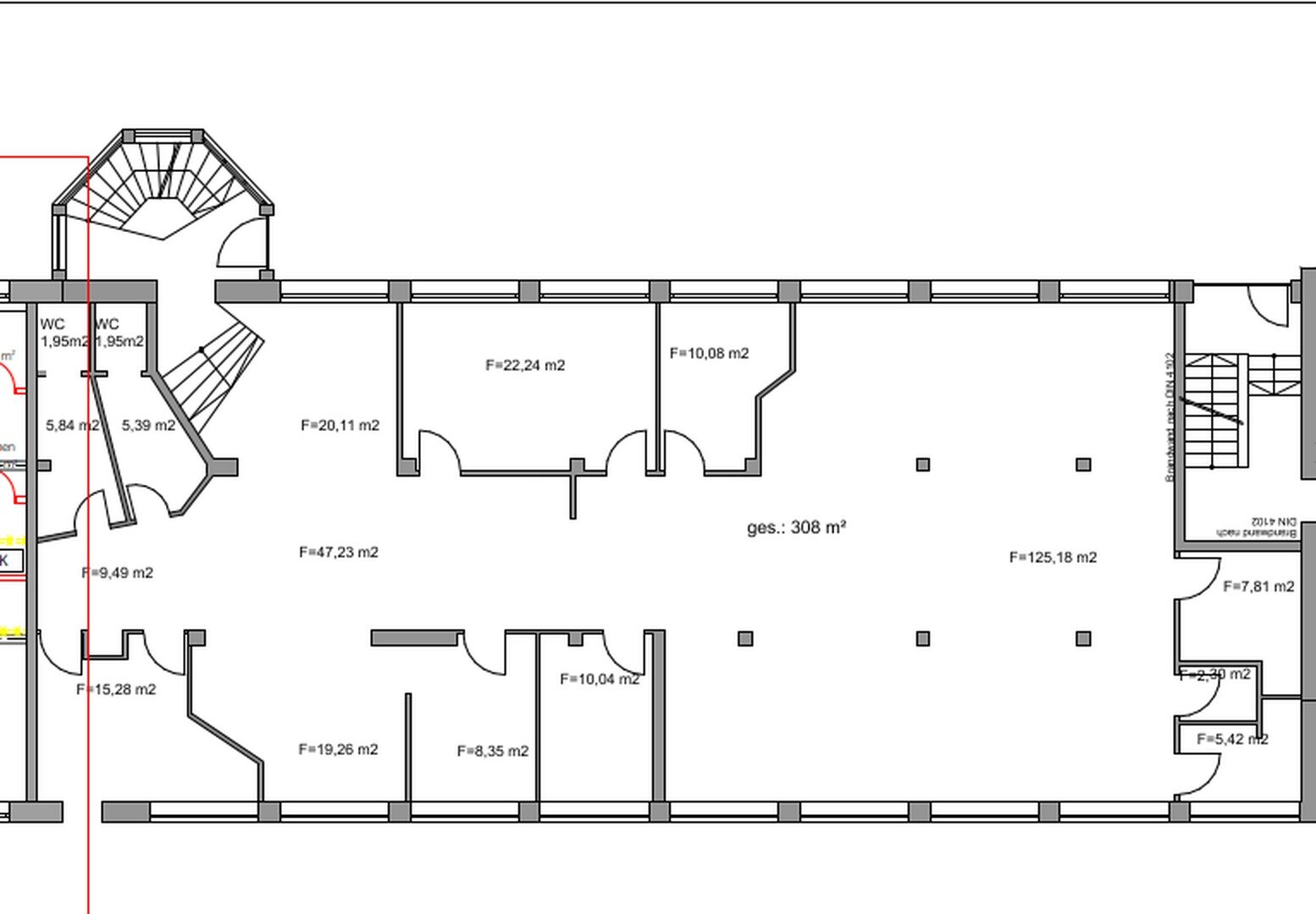 Bürofläche zur Miete provisionsfrei 308 m²<br/>Bürofläche Industriestraße 10 Vilsbiburg Vilsbiburg 84137