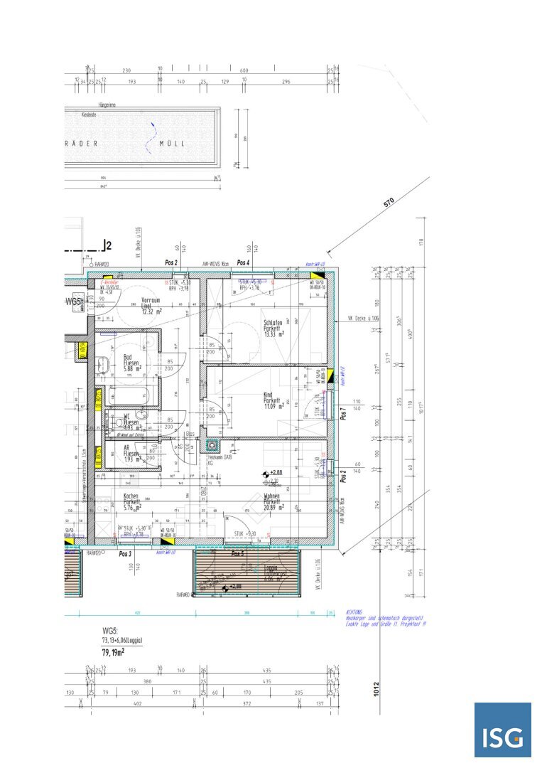 Wohnung zur Miete 421 € 3 Zimmer Auweg 2a Weibern 4675