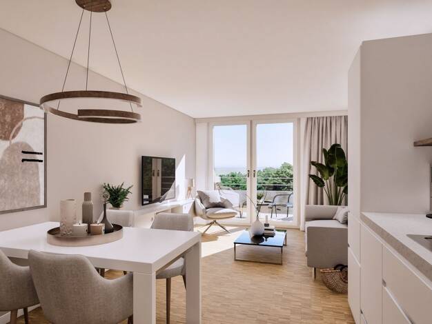 Wohnung zum Kauf - Neubau provisionsfrei 395.000 € 2 Zimmer 52,8 m² Geschoss 3/4 frei ab 31.10.2028 Vitalisstr. 361 Müngersdorf Köln 50933