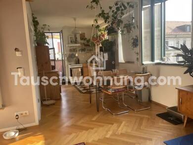 Maisonette zur Miete Tauschwohnung 558 € 2 Zimmer 60 m² 3. Geschoss Neustadt-Neuschönefeld Leipzig 04315