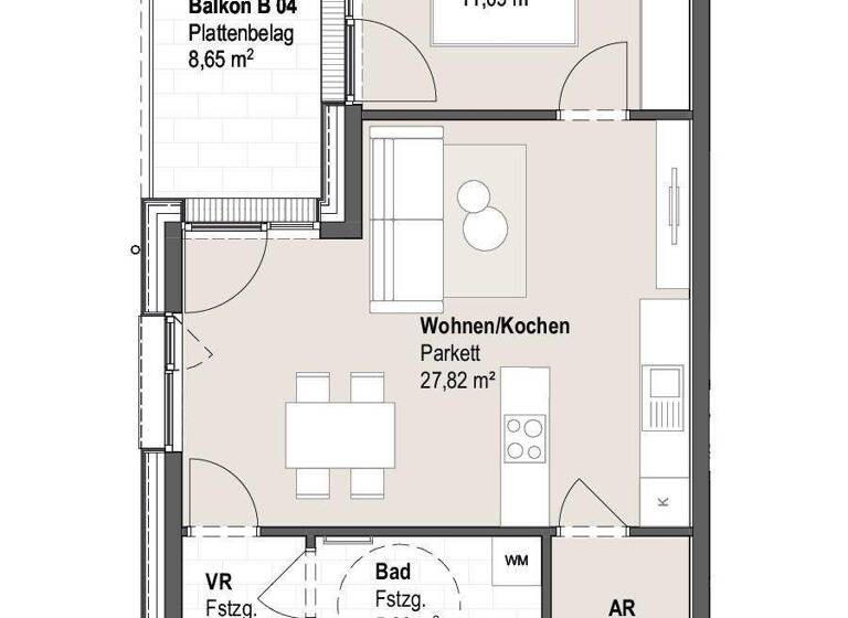 Wohnung zum Kauf provisionsfrei 313.052 € 2 Zimmer 51,3 m² Saalfelden 5760