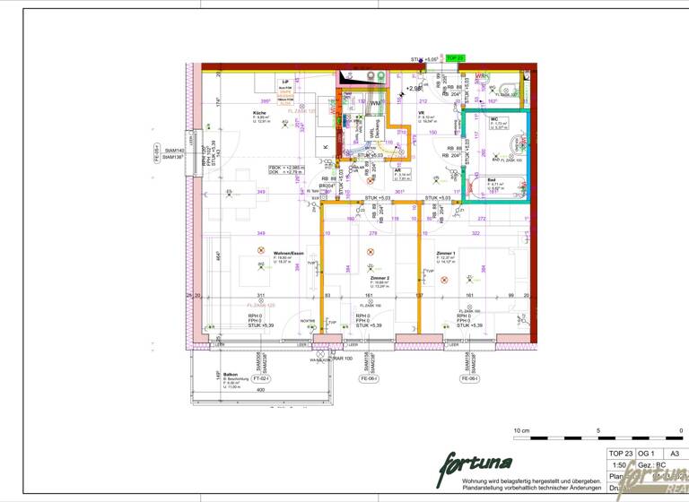 Wohnung zum Kauf - Erstbezug 264.839 € 3 Zimmer 70,5 m² 1. Geschoss Neustifter Straße 6 Kirchberg am Wagram 3470