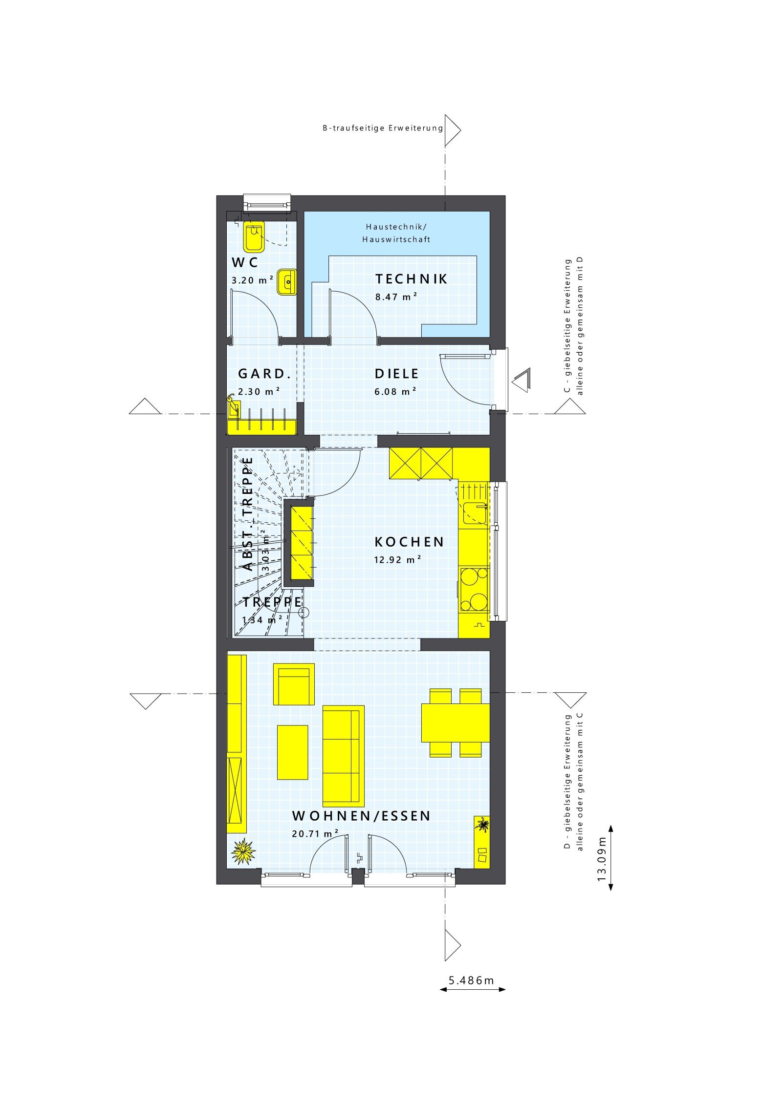 Doppelhaushälfte zum Kauf provisionsfrei 541.280 € 6 Zimmer 162 m²<br/>Wohnfläche 140 m²<br/>Grundstück Rommelhausen Limeshain 63694