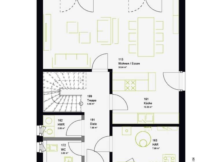 Einfamilienhaus zum Kauf - Erstbezug provisionsfrei 254.500 € 4 Zimmer 136 m² 500 m² Grundstück Euba Chemnitz 09128