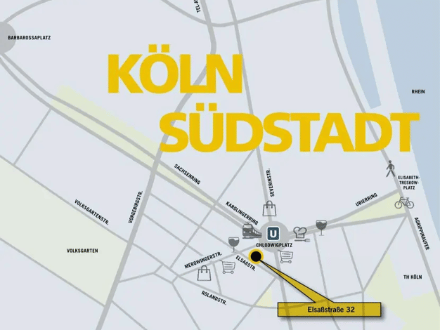 Mehrfamilienhaus zum Kauf provisionsfrei als Kapitalanlage geeignet 1.400.000 € 10 Zimmer 305,6 m² 87 m² Grundstück Elsa-Brändström-Str. Neustadt-Süd Innenstadt 50677