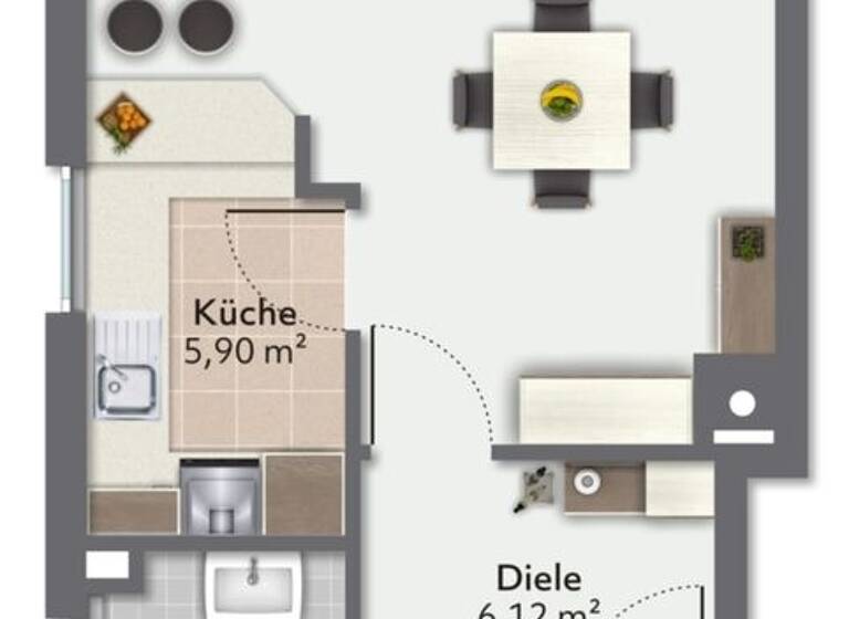 Sonstiges zum Kauf als Kapitalanlage geeignet 475.000 € 2 Zimmer 57 m² Bogenhausen München 81925