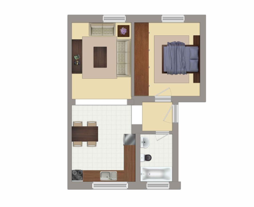 Wohnung zur Miete 285 € 2 Zimmer 49,3 m²<br/>Wohnfläche 2.<br/>Geschoss Hermann-Schlegel-Str. 3 West Altenburg 04600