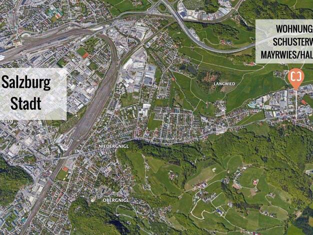 Wohnung zum Kauf - Erstbezug provisionsfrei 310.000 € 2 Zimmer 42,3 m² 1. Geschoss Schusterweg Hallwang 5300