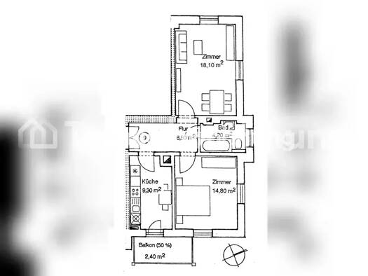 Wohnung zur Miete Tauschwohnung 500 € 2 Zimmer 55 m² Pieschen-Nord/Trachenberge Ortsamtsbereich Pieschen 01129