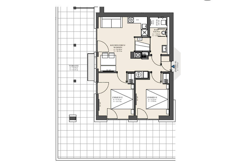 Mehrfamilienhaus zum Kauf als Kapitalanlage geeignet 349.000 € 3 Zimmer 55,5 m² Lindweg 235 Wildschönau 6314