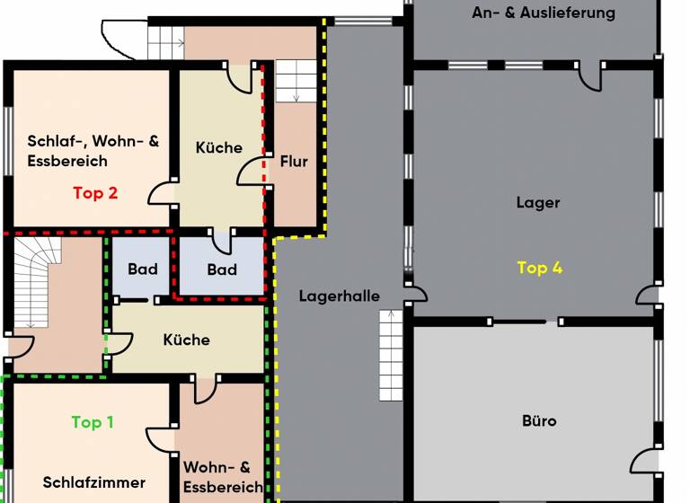 Gewerbeobjekt zum Kauf als Kapitalanlage geeignet 361 m² 520 m² Grundstück Hauptstraße 36 Bürs 6706