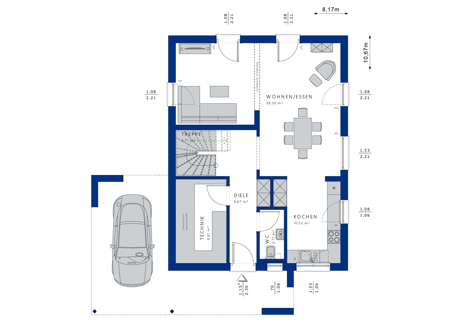 Einfamilienhaus zum Kauf 590.000 € 4 Zimmer 141 m²<br/>Wohnfläche 505 m²<br/>Grundstück Eschelbronn 74927